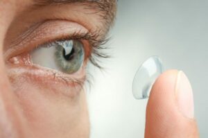 O que são lentes de contato