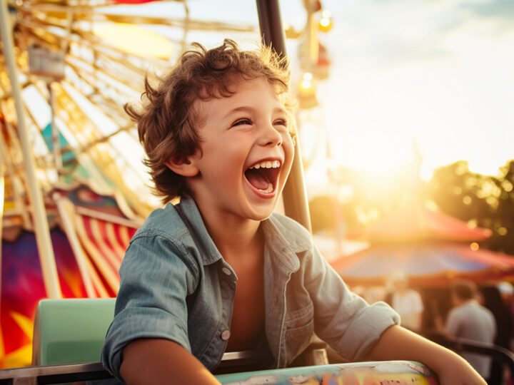 O que tem no parque de diversões para quem vai pela primeira vez?
